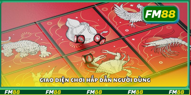 Giao diện chơi hấp dẫn người dùng