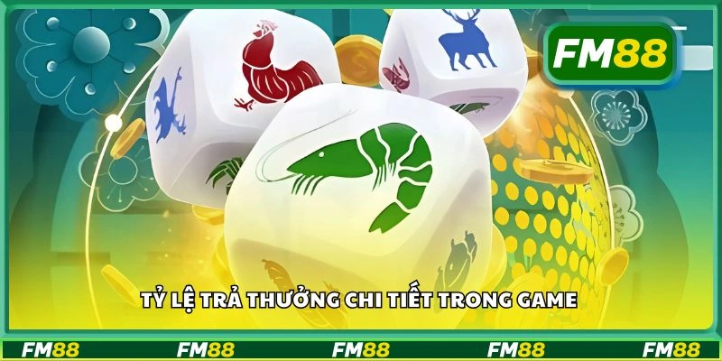 Tỷ lệ trả thưởng chi tiết trong game