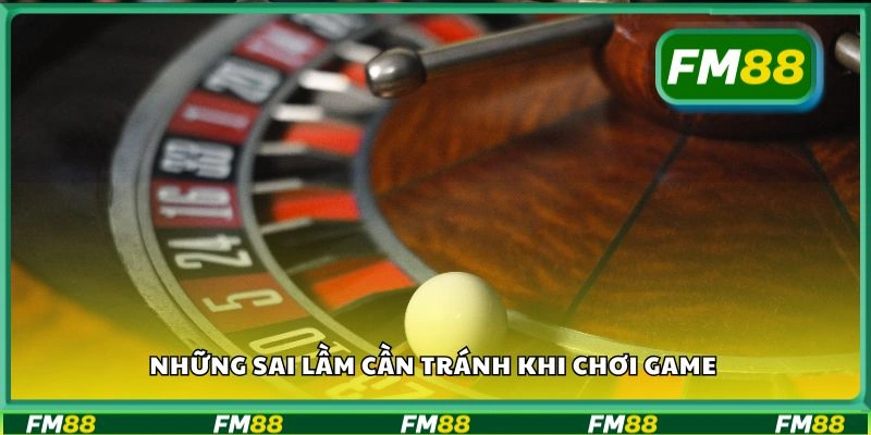 Những sai lầm cần tránh khi chơi game