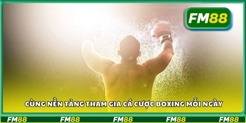 Cùng nền tảng tham gia cá cược boxing mỗi ngày